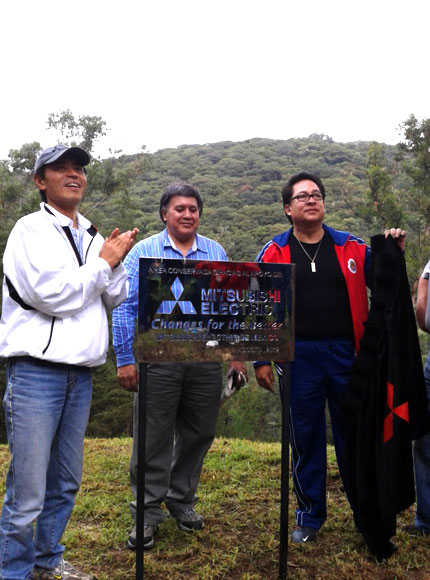 photo: tree planting activity in Mexico 2